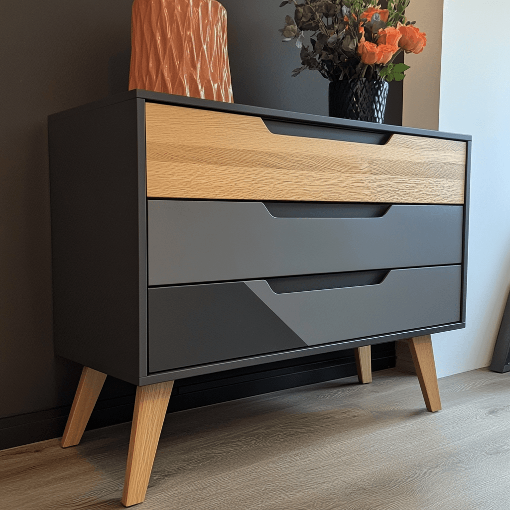 Komodos Šiauliuose 2 stylinga komoda